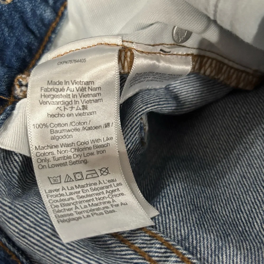 Madewell Low-Slung Straight Palmina size 28 - Picture 6 of 6